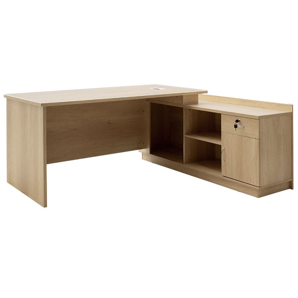 038526-4 038526 4 Διευθυντικό Γραφείο Amazon Με Δεξιά Γωνία Σονόμα 180x160x76cm